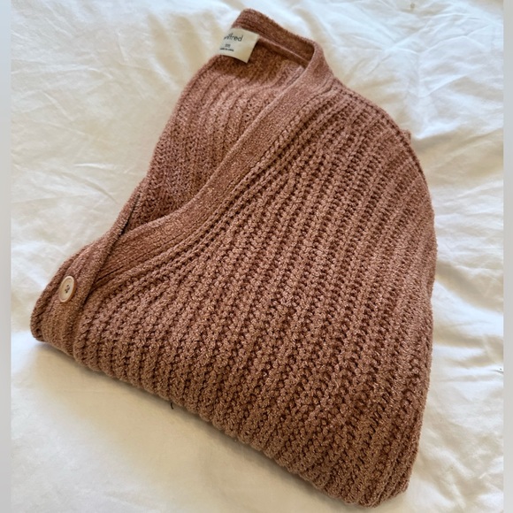 Wilfred Aritzia Elka Chunky Knit Cardigan Size xxs - Picture 8 of 11